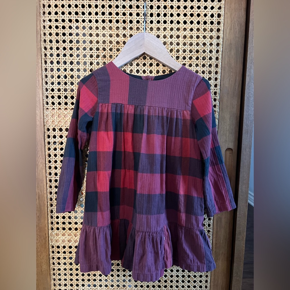 Toddler girls great condition authentic Burberry Plaid Dress, 2Y